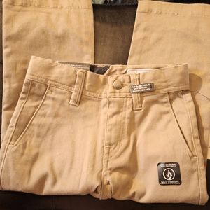 New boys volcom chinos